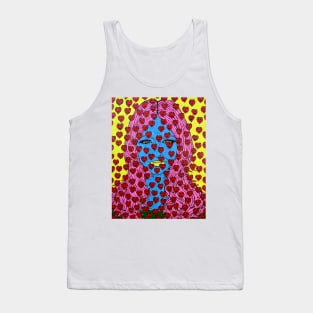 LOVE HEARTS RAINING ON THE GIRL Tank Top